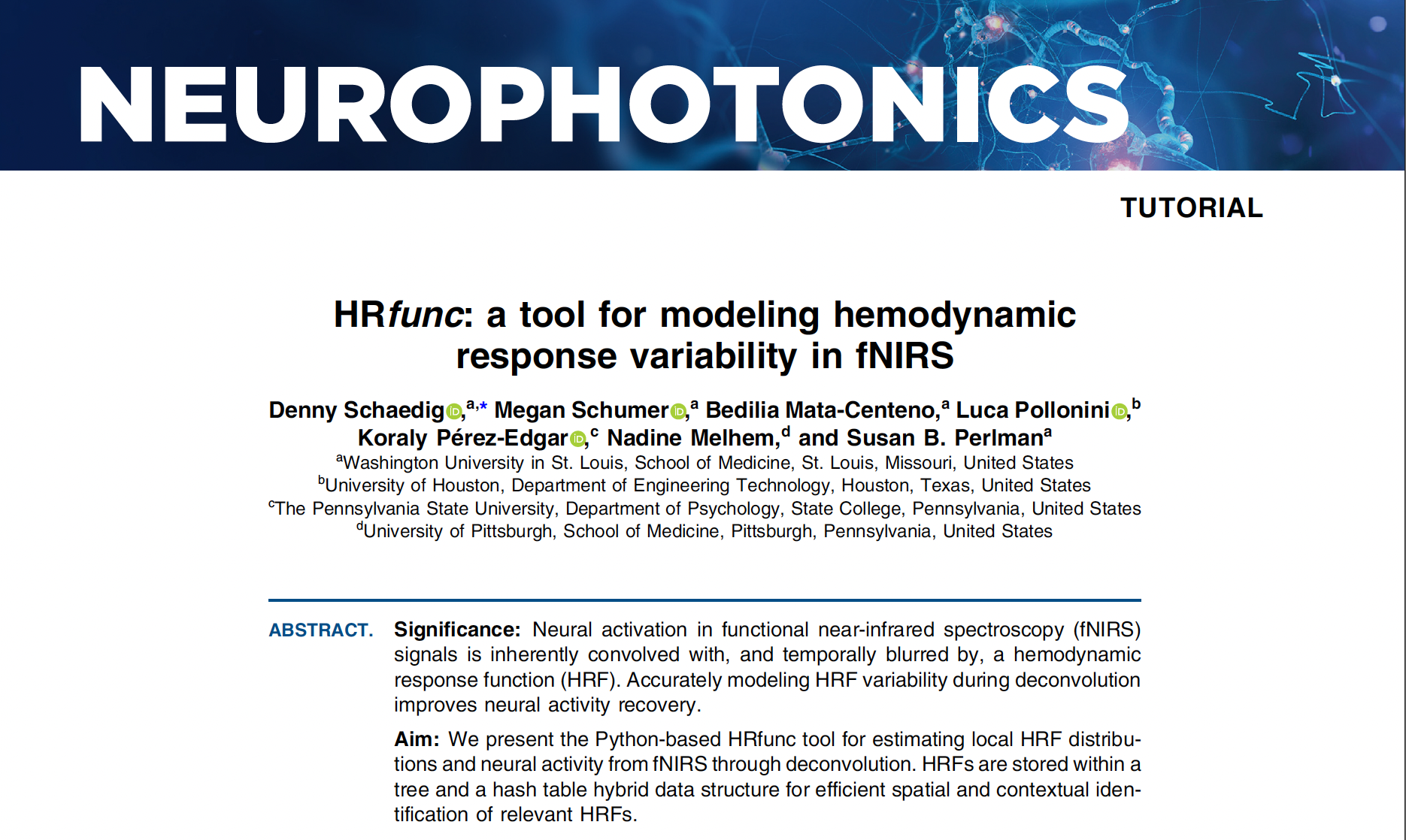 Preview of the HRfunc paper